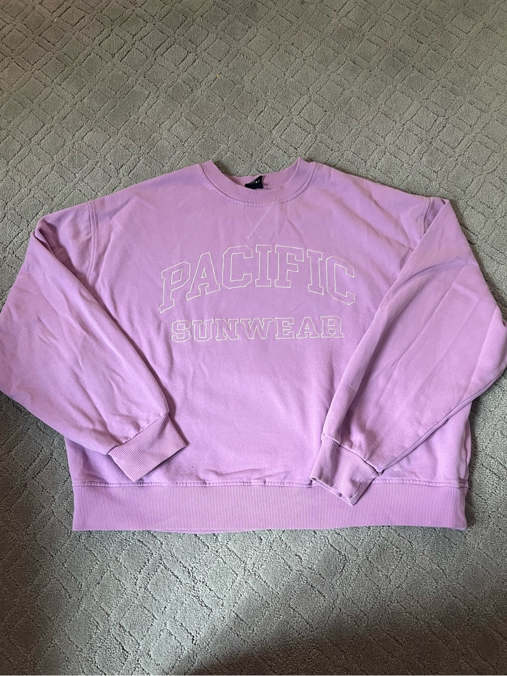 Pacsun Lavender Crewneck Sweatshirt
